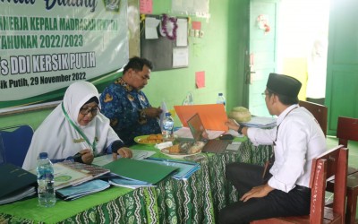 Penilain PKKM MTs DDI Kersik Putih Tahun 2022-2023
